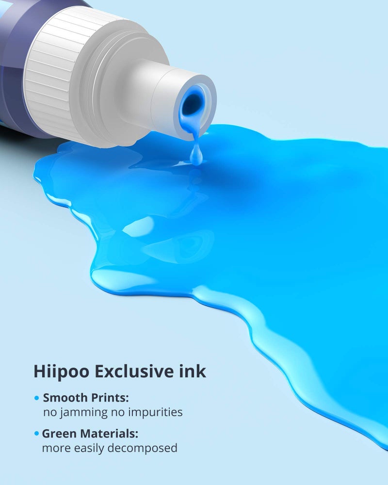 Hiipoo Compatible 502 T502 Refill Ink Bottles Replacement for ET-2750 ET2760 ET-2850 ET-2800 ET-3750 ET-3850 ET-3760 ET-4850 ET-2803 ET-4800 ET-3700 ET-15000 Printer - Image 5